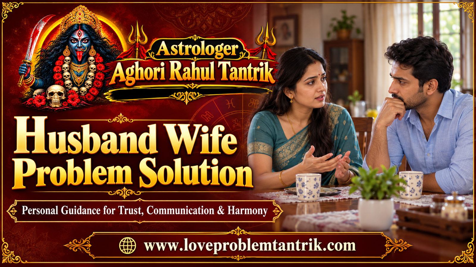 Husband Wife Problem Solution